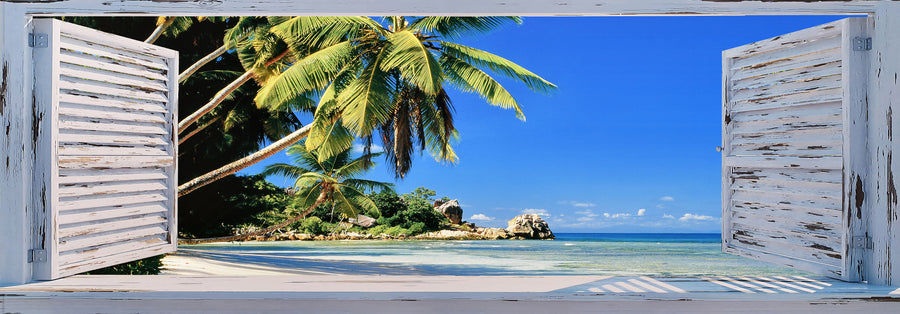 Pandanus Blue shutters Palm Beach