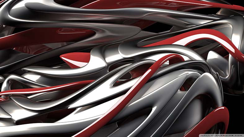 Canvas or Paper Print of Colourful Abstract No.2