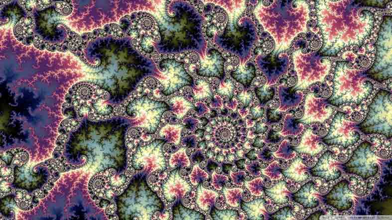 Canvas or Paper Print of Colourful Abstract No.9