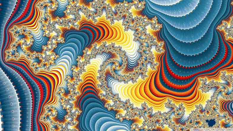 Canvas or Paper Print of Colourful Abstract No.11