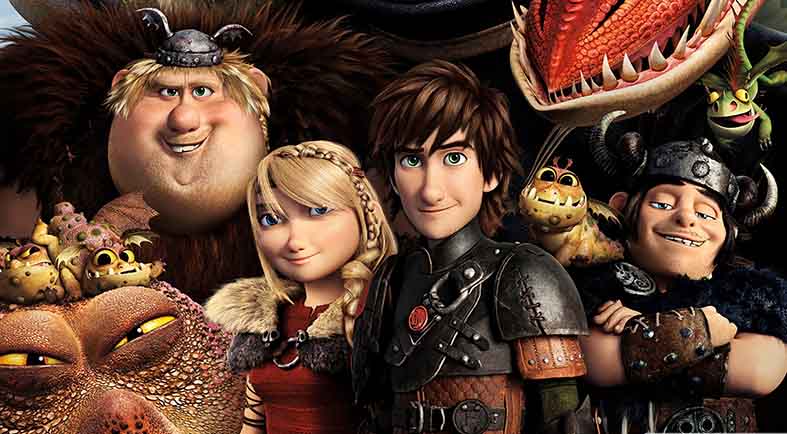 Canvas or Paper Print of Train Your Dragon