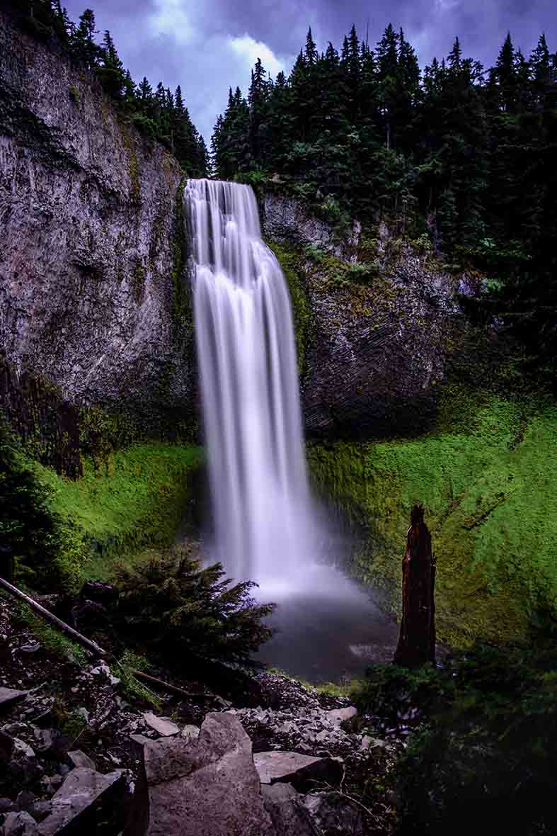 Canvas or Paper Print of waterfall No.05