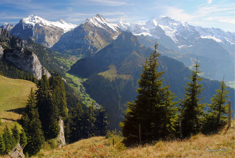Canvas or Paper Print of Switzerland