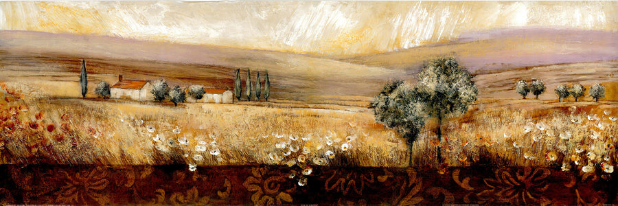 Canvas or Paper Print of Field of Flowers No.1