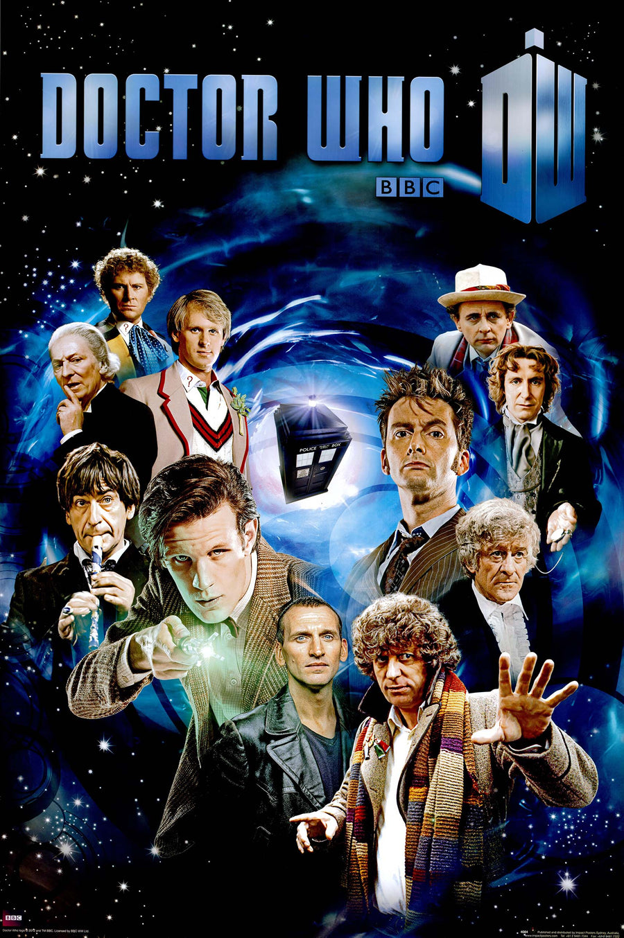 Canvas or Paper Print of Dr Who No.1