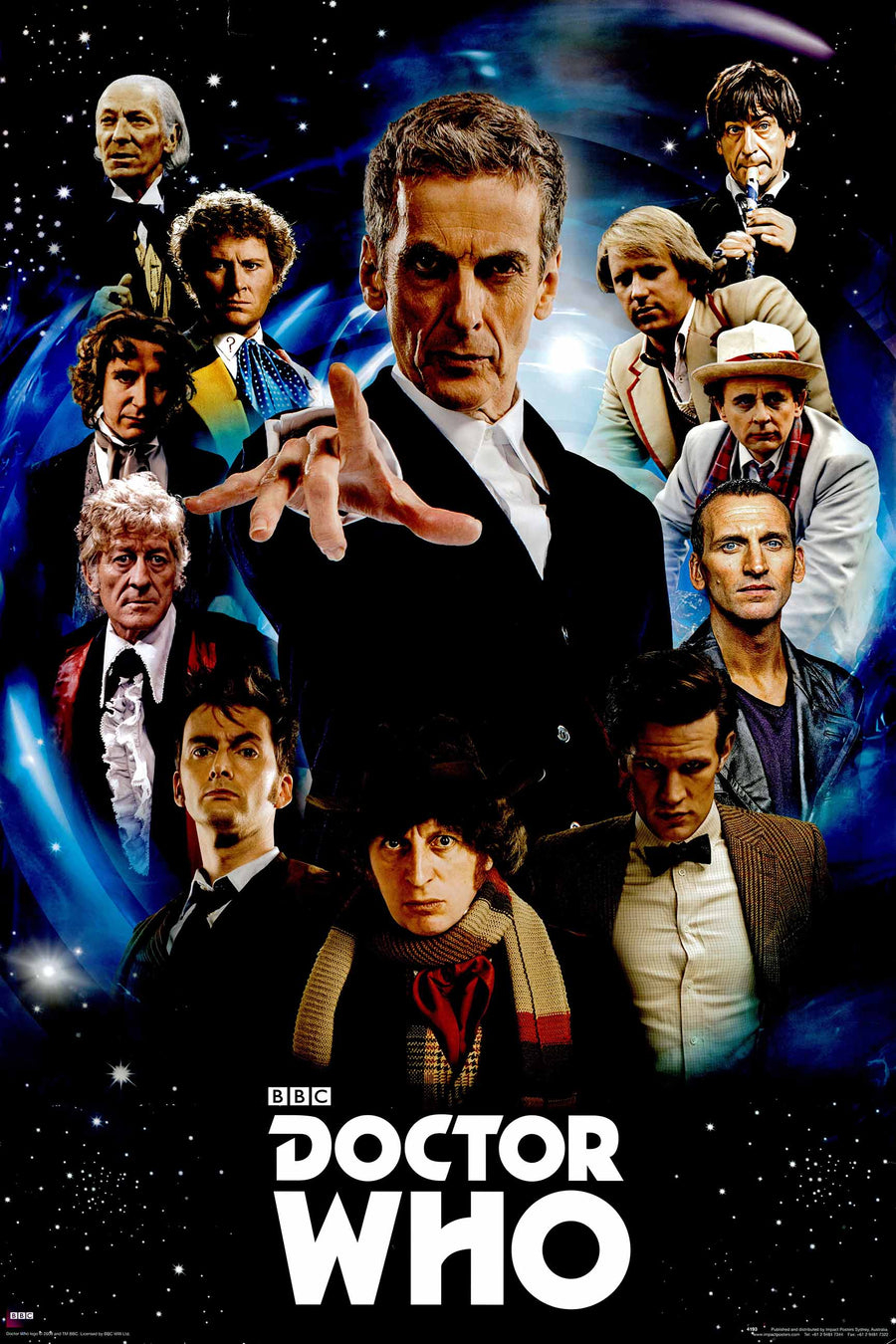 Canvas or Paper Print of Dr Who No.3