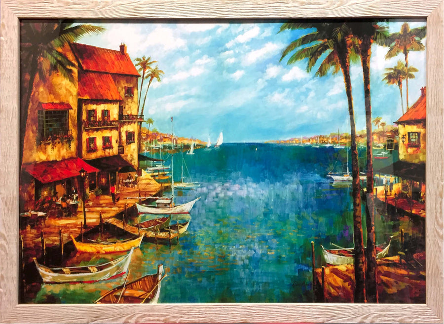 Framed Print of Mediterranean No.1