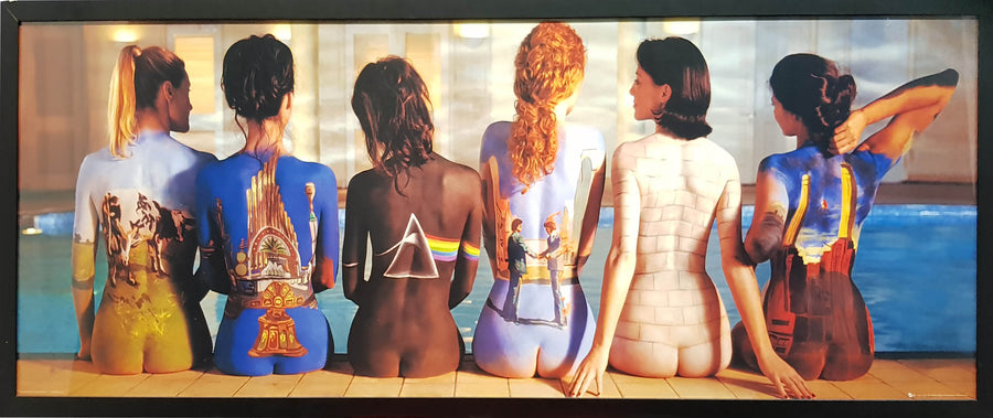 Framed Print of Pink Floyd Back Catalog