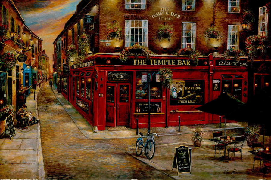 Canvas or Paper Print of European Restaurant No.19