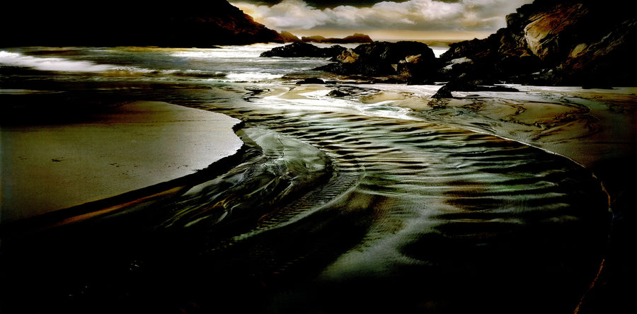 Canvas or Paper Print of Rocks on Beach No.12