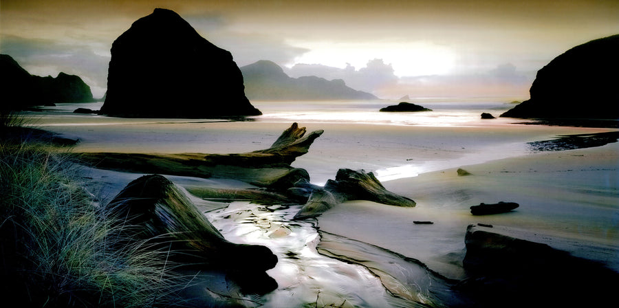 Canvas or Paper Print of Rocks on Beach No.13