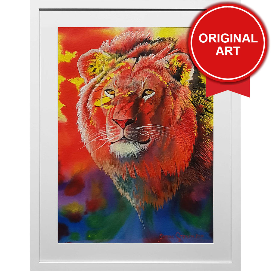 Painting of Lion (Original)