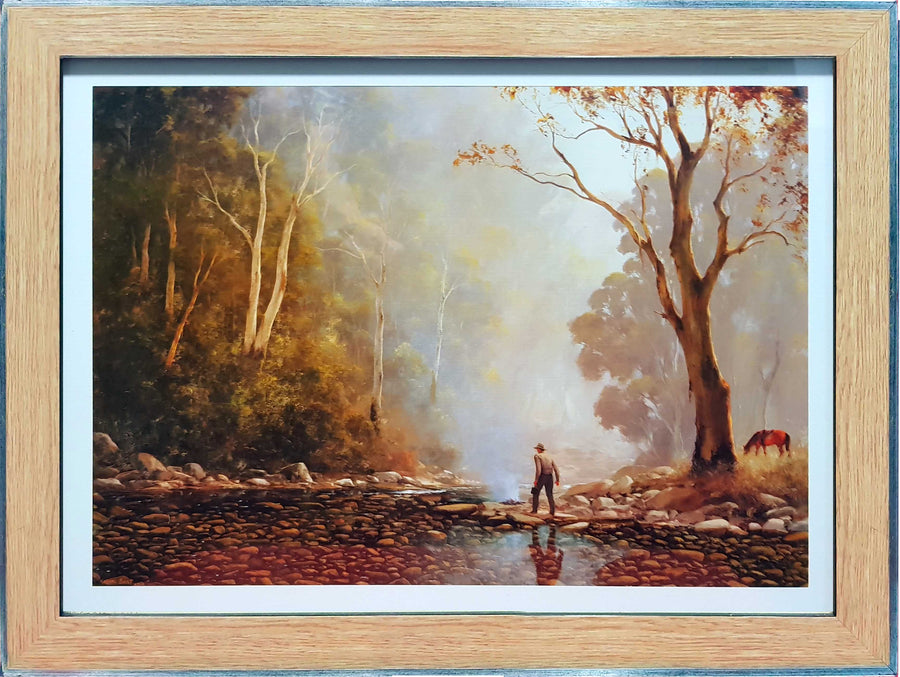 Framed Print of Tea on Mila Mila by Kevin Best