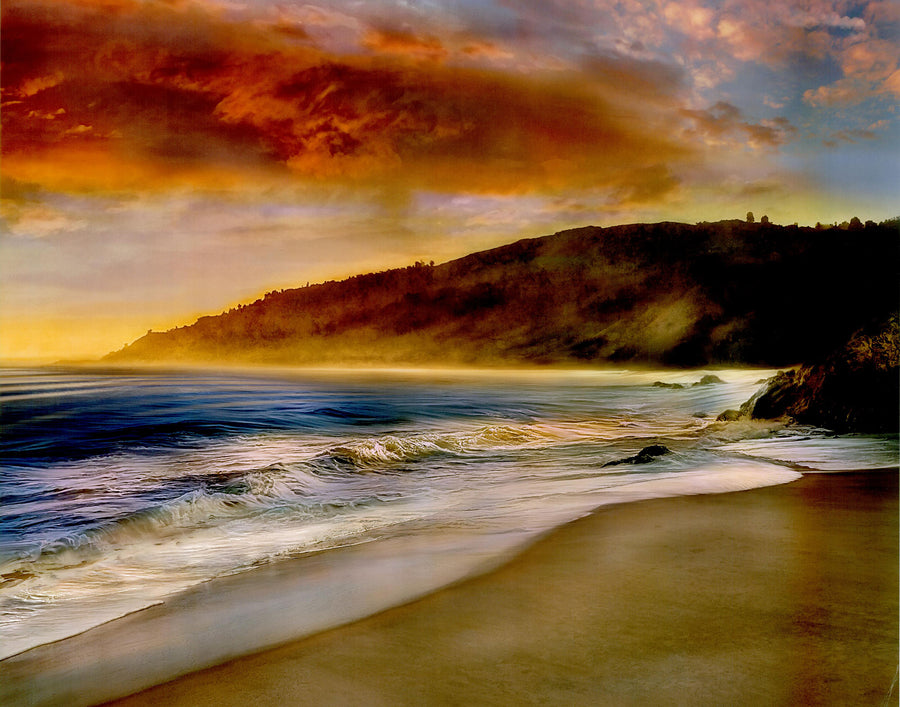 Canvas or Paper Print of Yellow Sunrise No.2