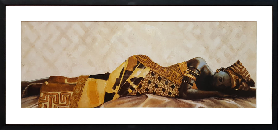 Framed Print of African Woman