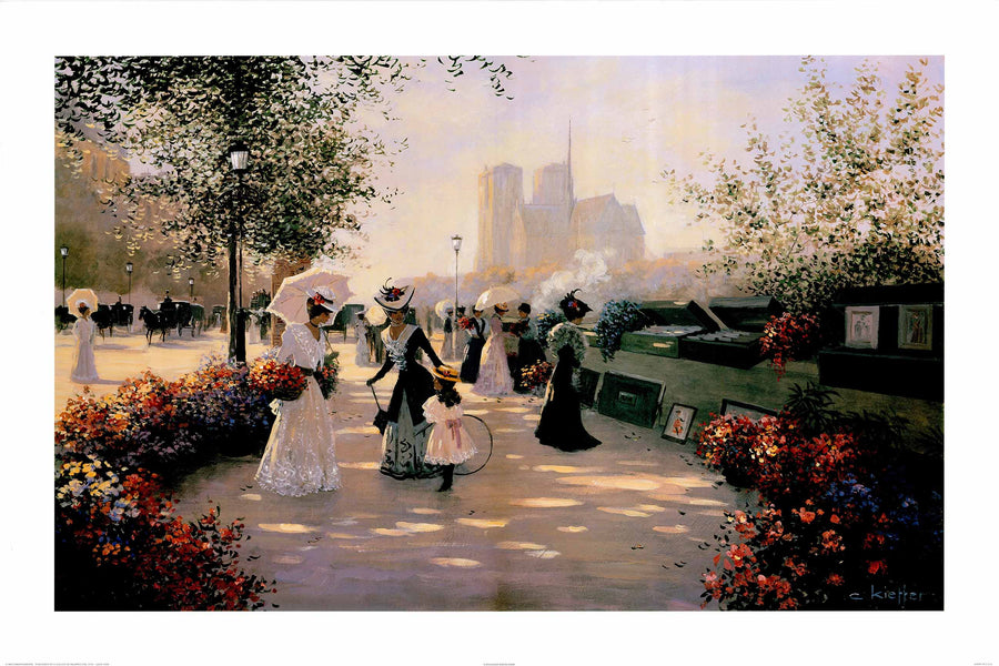 Canvas or Paper Print of French Artist No.1