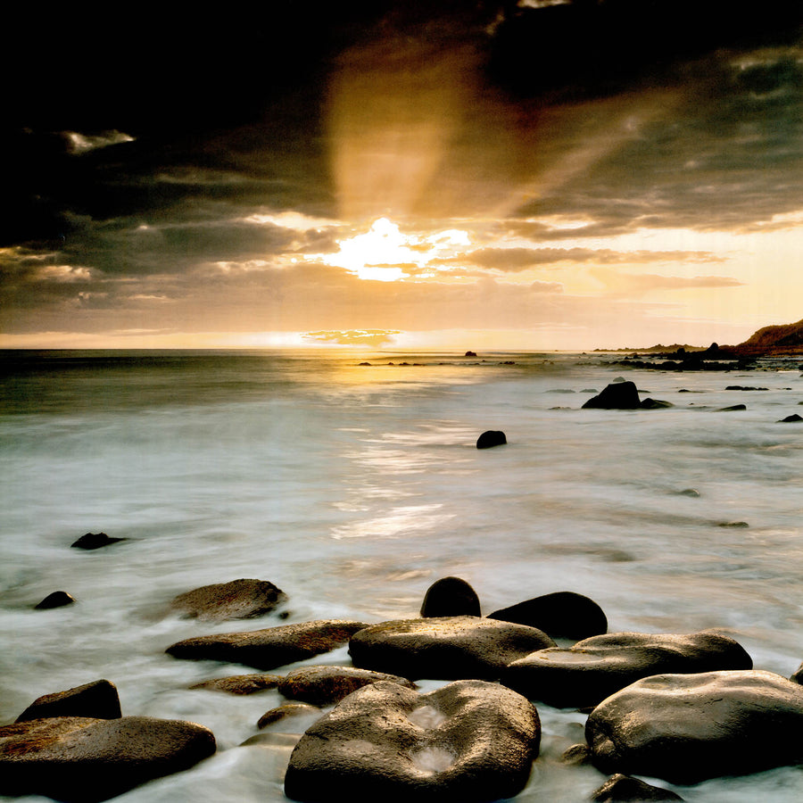 Canvas or Paper Print of Rocks on Beach No.14