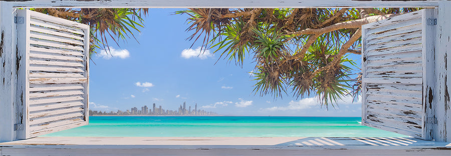 Pandanus Blue shutters 01