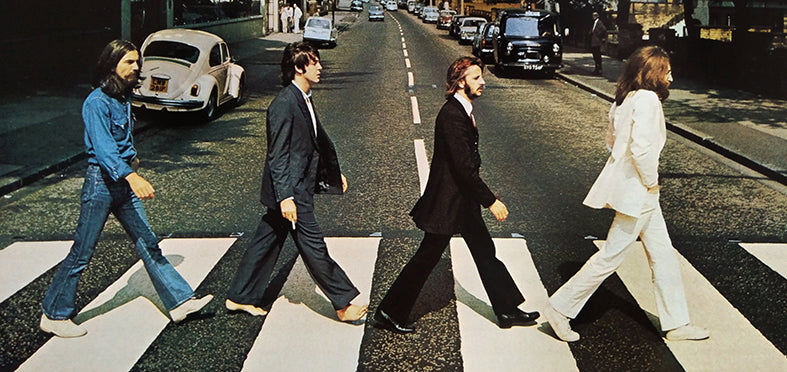 Canvas or Paper Print of The Beatles