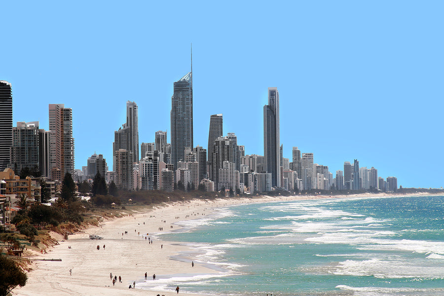 Canvas or Paper Print of Surfers Paradise No.4