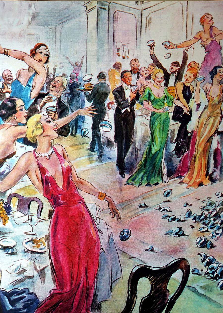 Canvas or Paper Print of Roaring 20th