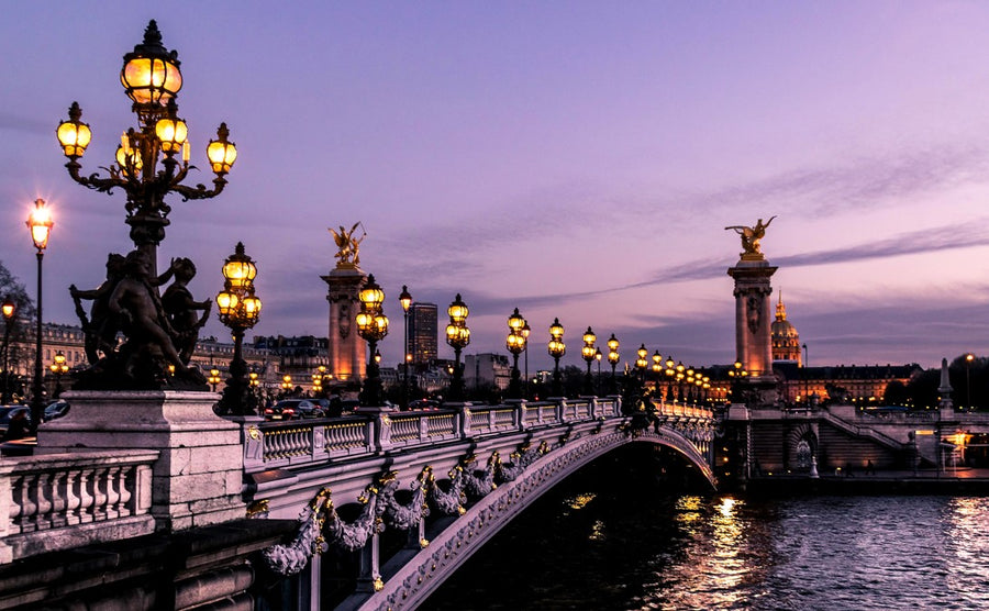 Canvas or Paper Print of Alexander Pont III Paris France