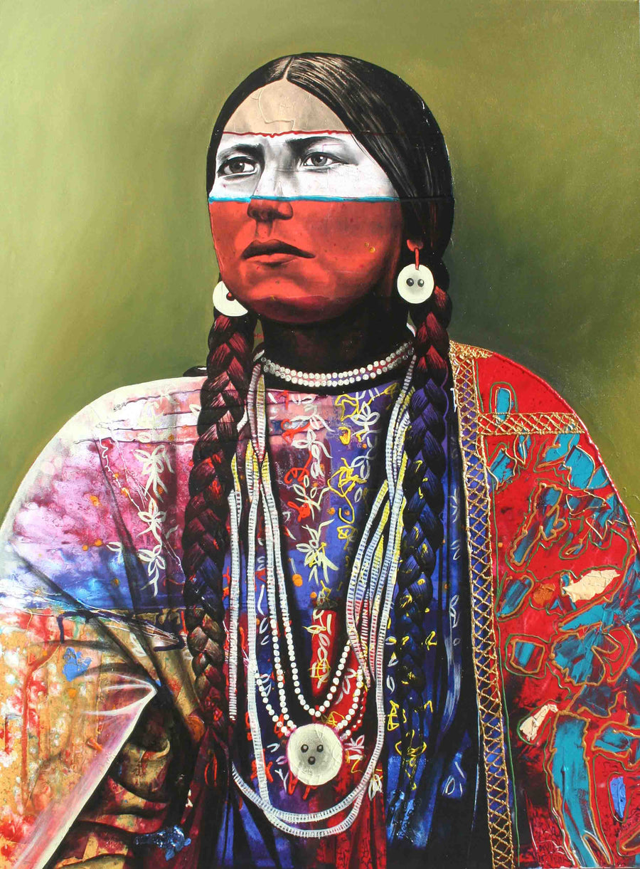Canvas or Paper Print of Seeing The Past