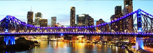 Canvas or Paper Print of Story Bridge Brisbane