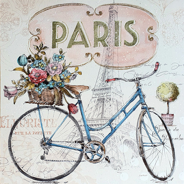 Canvas or Paper Print of Paris