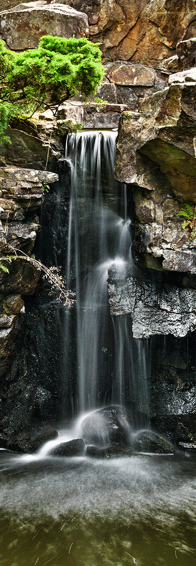Canvas or Paper Print of Vertical Waterfall No.10