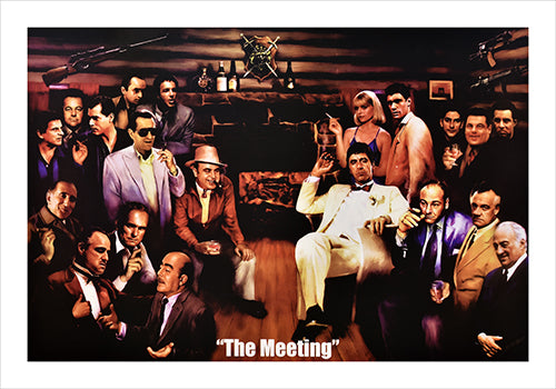 Framed Print of "The Meeting"