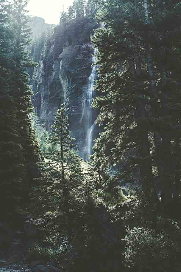 Canvas or Paper Print of waterfall No.06