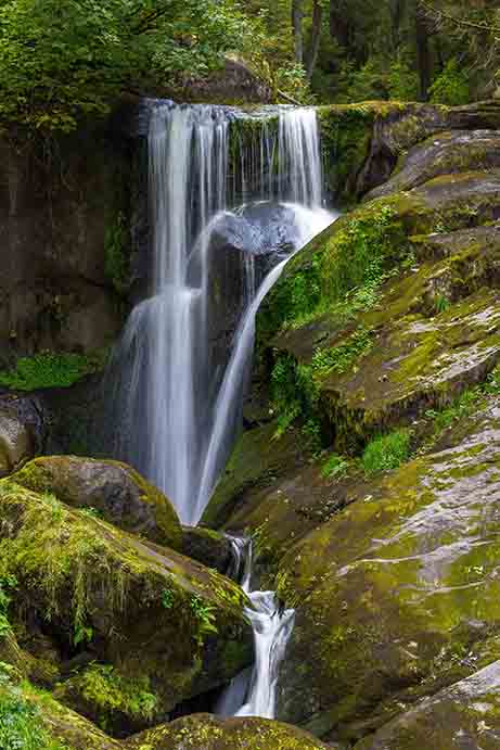 Canvas or Paper Print of waterfall No.08