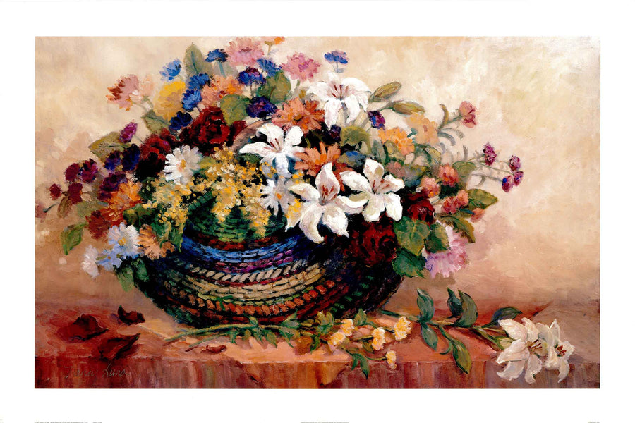 Canvas or Paper Print of Flowers No.7