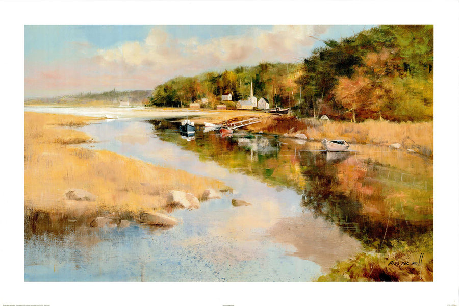 Canvas or Paper Print of Estuary No.2