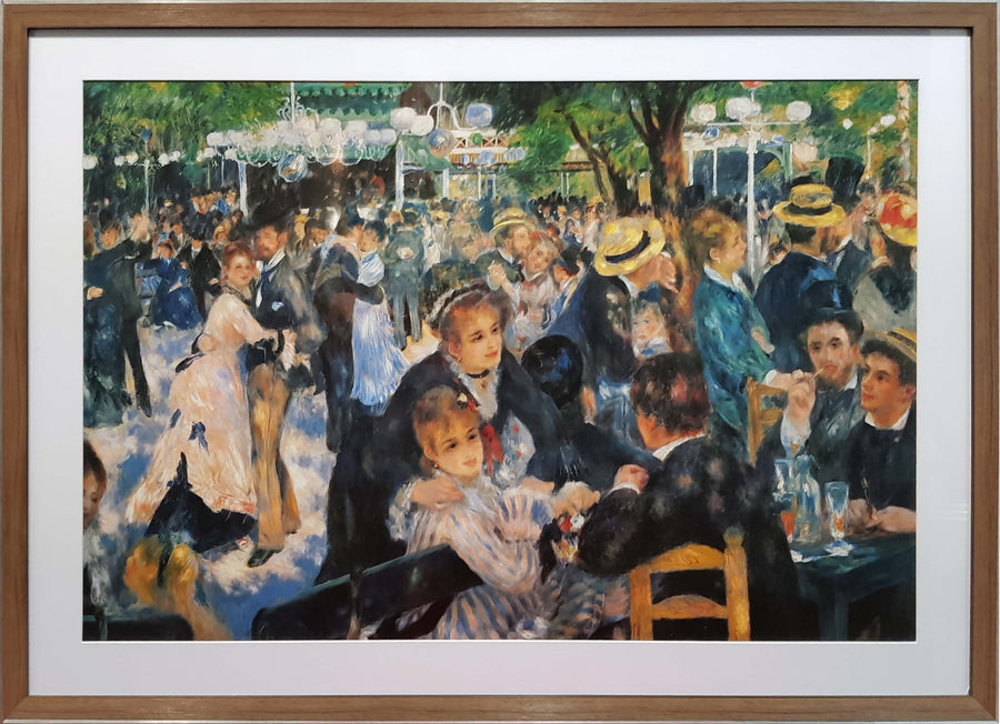 Framed Print of Renoir Cafe