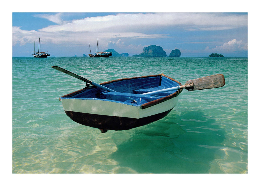 Canvas or Paper Print of Row Boat