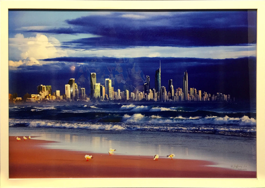 Framed Print of Surfers Paradise No.2