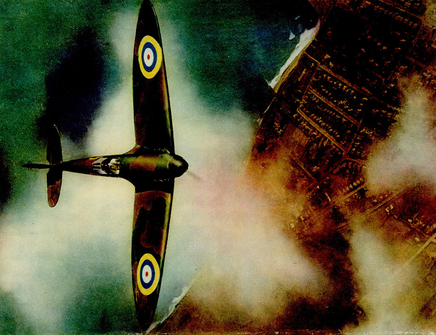 Canvas or Paper Print of Spitfire No.3