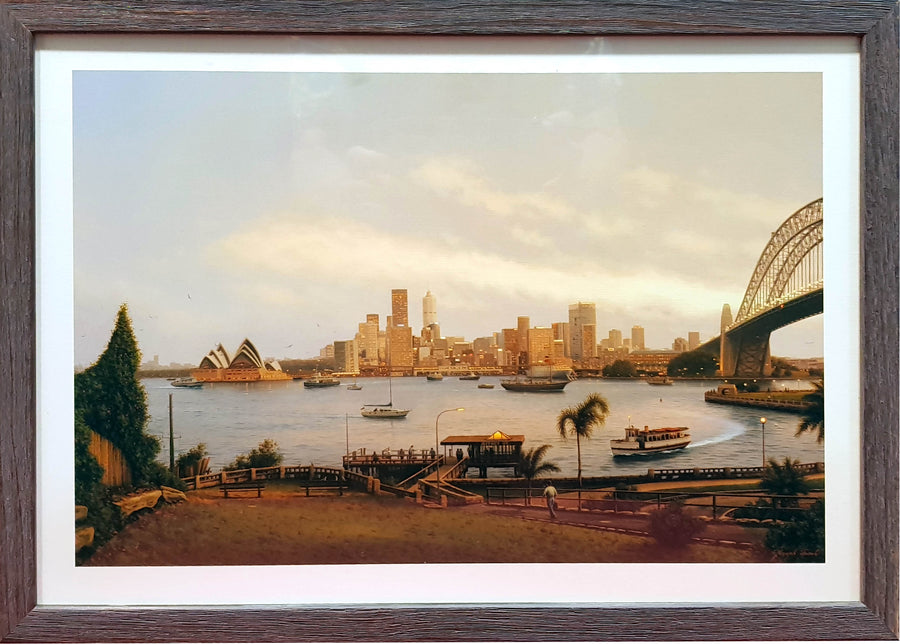 Framed Print of Sydney Harbour Bridge