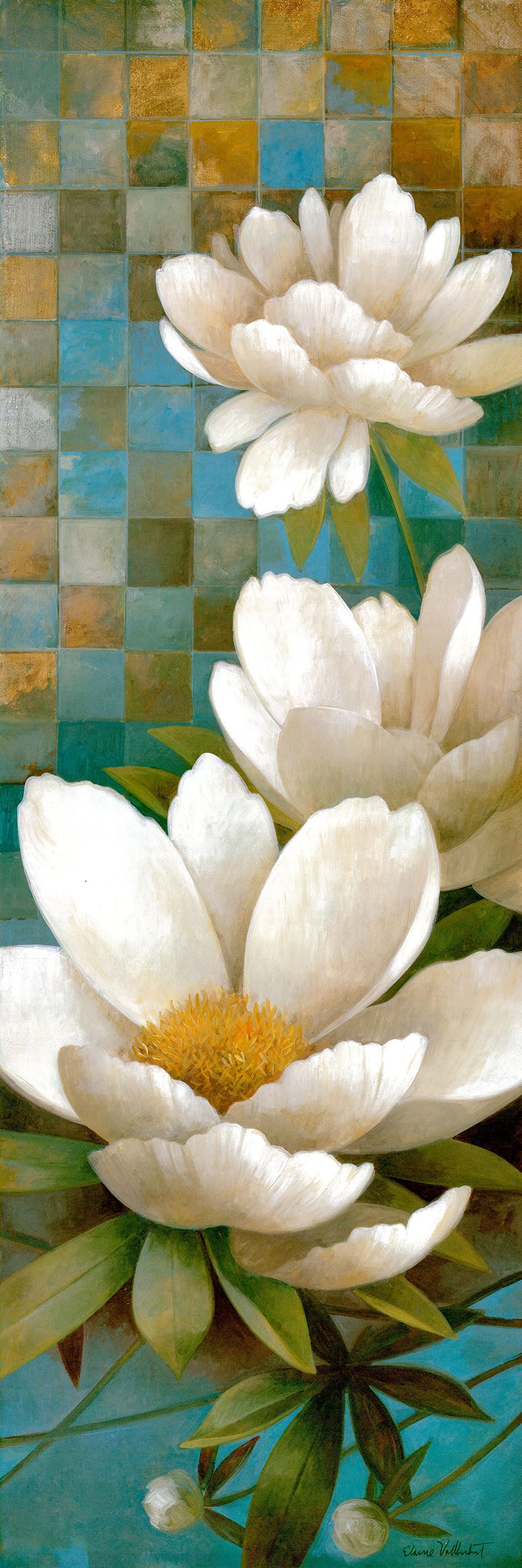 Canvas or Paper Print of White Daisy No.2