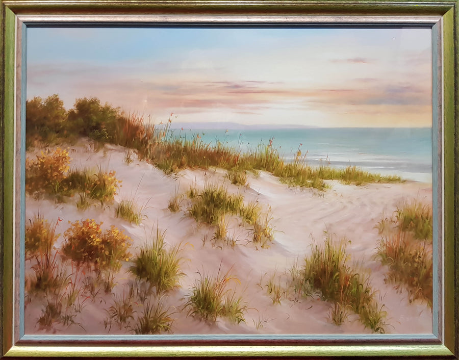 Framed Print of Sandy Beach No.1