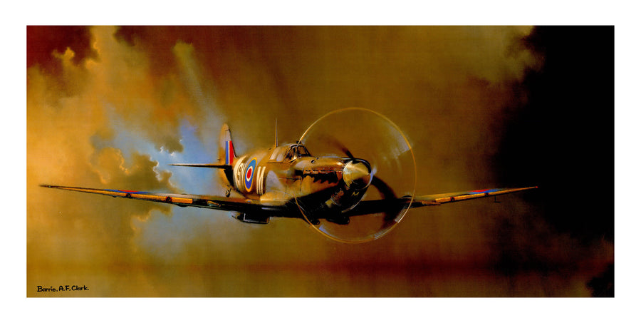 Canvas or Paper Print of Spitfire No.4