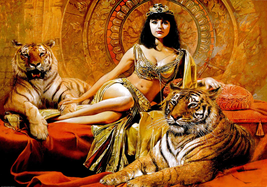 Canvas or Paper Print of Cleopatra