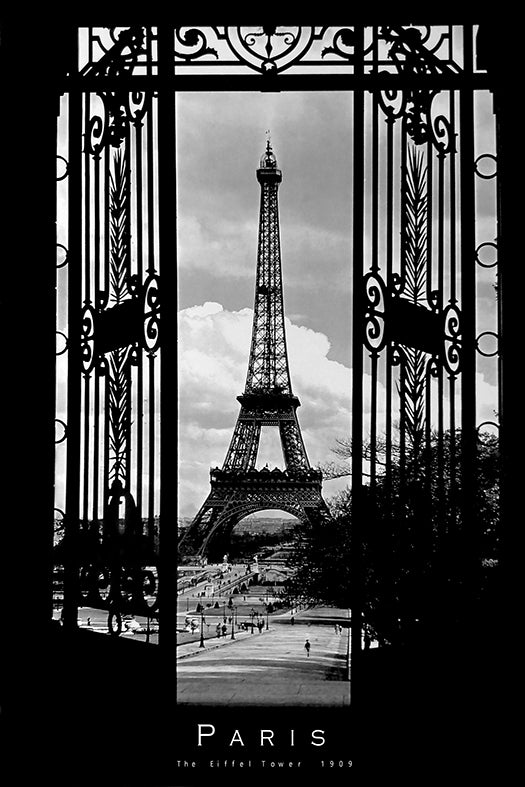 Canvas or Paper Print of Eiffel Tower