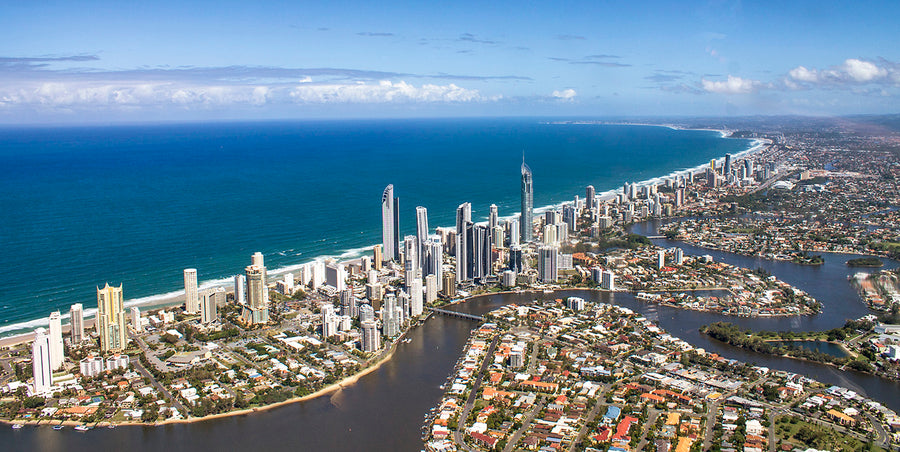 Canvas or Paper Print of Surfers Paradise No.5