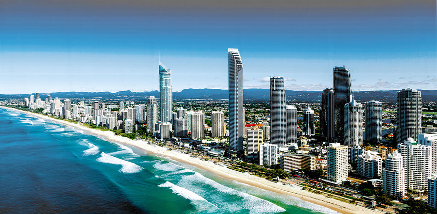 Canvas or Paper Print of Surfers Paradise No.3